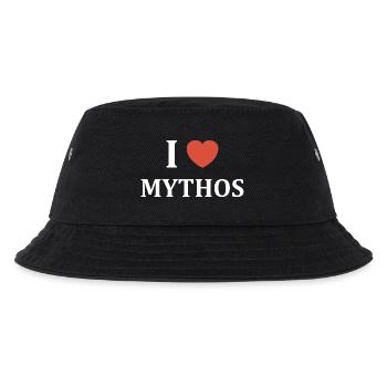 Mythos - Kinder Bucket Hat - Schwarz - Vorne