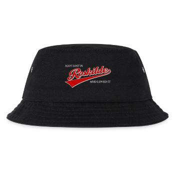 Ich habe mich in Roskilde verloren und es geliebt - Kinder Bucket Hat - Schwarz - Vorne