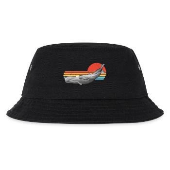 Sperm Whale Retro Sunset - Bob Enfant - noir - Devant