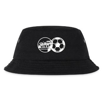 Fussball Fans Mannschaft Verein - Kinder Bucket Hat - Schwarz - Vorne