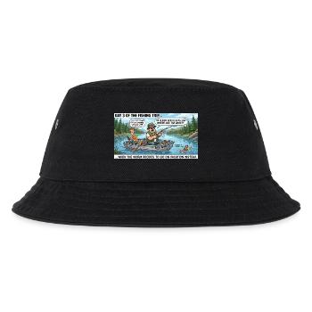 Bass Bandits Fishing Trip - Kids’ Bucket Hat - black - Front