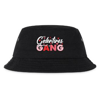 Galentines Gang Hearts - Kids’ Bucket Hat - black - Front