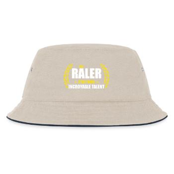 Râler c'est mon incroyable talent – humour râleur - Bob Enfant - blanc cassé/bleu marine - Devant