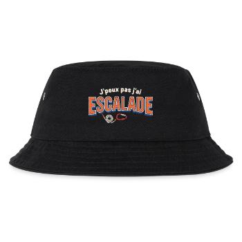 J'peux pas j'ai Escalade - Bob Enfant - noir - Devant