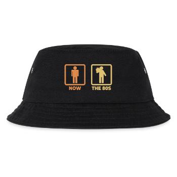 Ich als 80er Liebhaber - Kinder Bucket Hat - Schwarz - Vorne