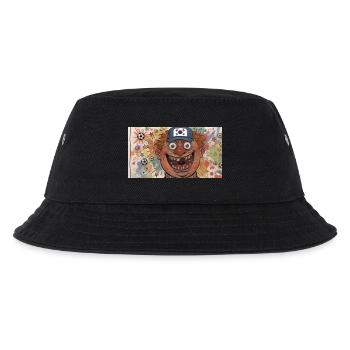 South Korea Kicker Clown Splash of Color - Kids’ Bucket Hat - black - Front