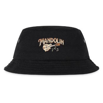 Mandolin Bluegrass Country Folk Music Notes - Kids’ Bucket Hat - black - Front