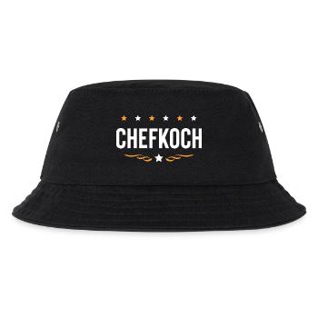 Chefkoch Kochen - Kinder Bucket Hat - Schwarz - Vorne