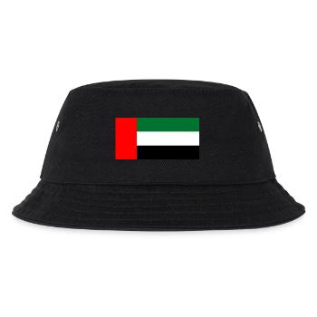 Vereinigte Arabische Emirate - Kinder Bucket Hat - Schwarz - Vorne