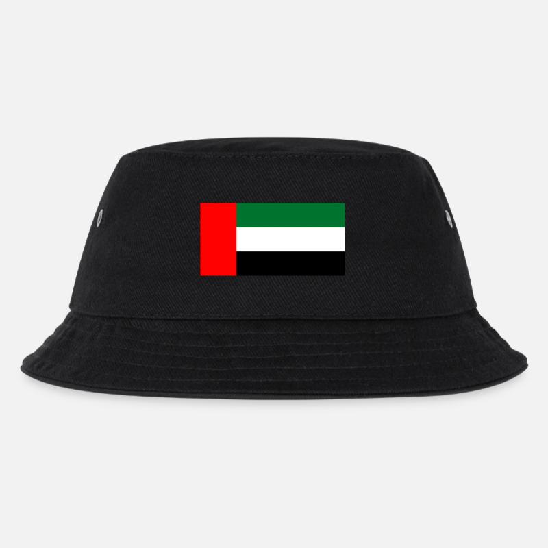 U.A.E - Kids’ Bucket Hat - black