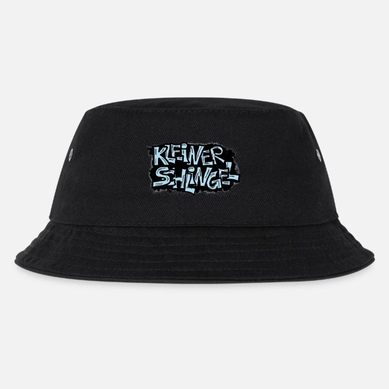 kleiner schlingel graffit - Kinder Bucket Hat - Schwarz