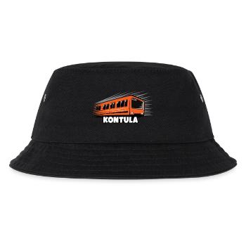 06-KONTULA HELSINKI Textile and Gift Products - Kids’ Bucket Hat - black - Front