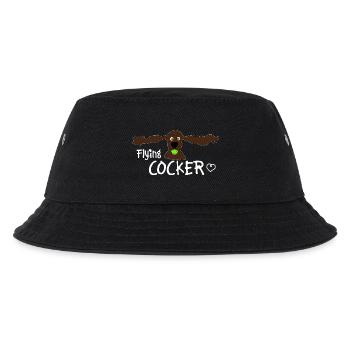 Cocker Spaniel - Kinder Bucket Hat - Schwarz - Vorne