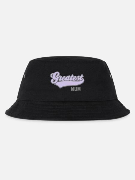 Greatest MUM 2C - Kids’ Bucket Hat - black