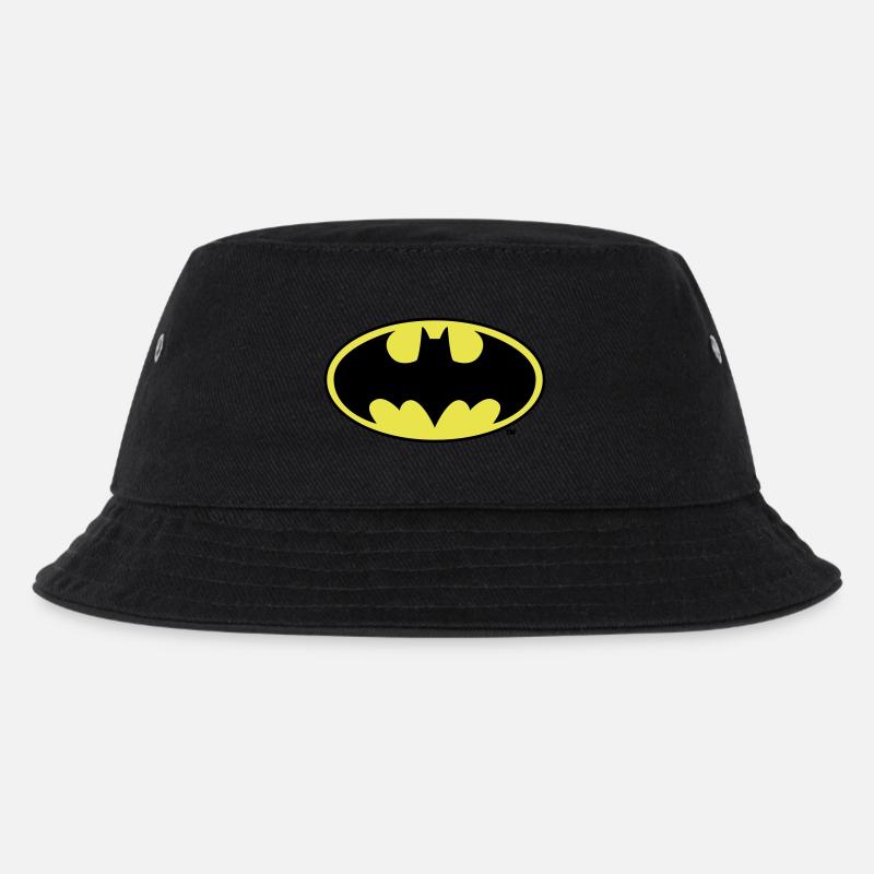 Batman Logo Flex - Kinder Bucket Hat - Schwarz