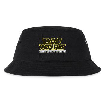 Abschluss Das wars Möge der Abschluss mit uns sein - Kinder Bucket Hat - Schwarz - Vorne