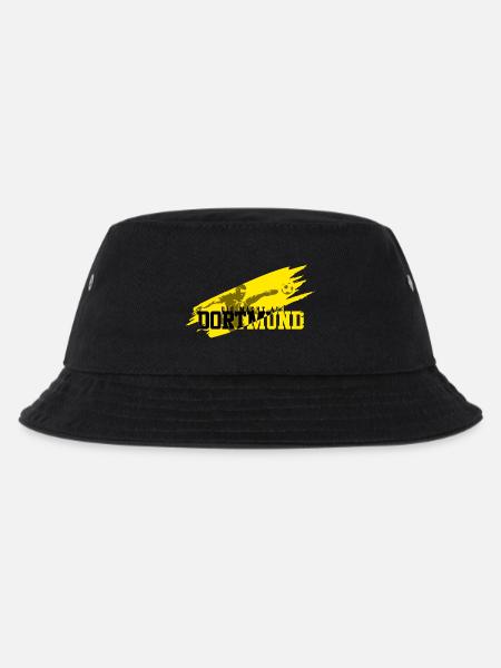 Fussball Dortmund - Kinder Bucket Hat - Schwarz