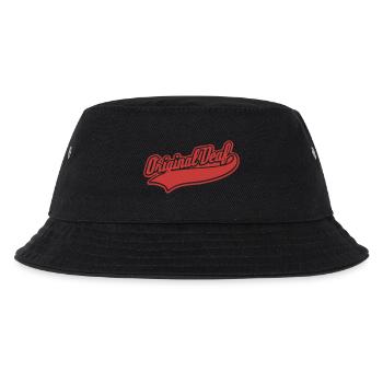 Original Deaf - Kinder Bucket Hat - Schwarz - Vorne