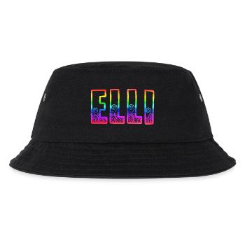 elli rs rainbow - Kids’ Bucket Hat - black - Front