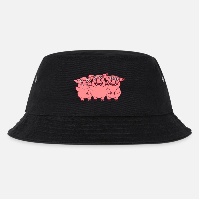 Drôle drôle drôle d’équipe de cochons - Bob Enfant - noir