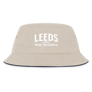 Fontaine vintage de Leeds West Yorkshire - Bob Enfant - blanc cassé/bleu marine - Devant