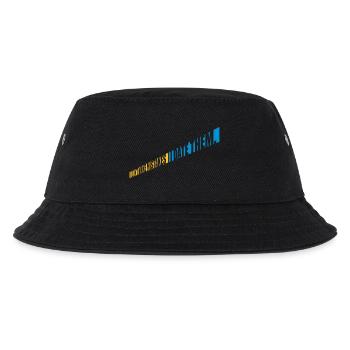 Date Mistakes Zitat Logo - Kinder Bucket Hat - Schwarz - Vorne