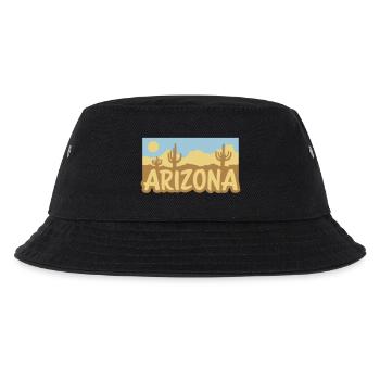 Arizona USA Desert Landscape - Kids’ Bucket Hat - black - Front