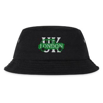 London Queen Taxi - Kinder Bucket Hat - Schwarz - Vorne