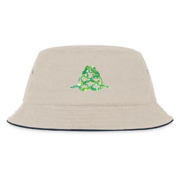 kalligraphie e 270 - Kinder Bucket Hat - Natur/Navy - Vorne