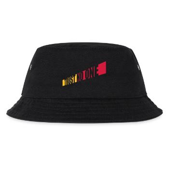 trust no one quote - Kids’ Bucket Hat - black - Front