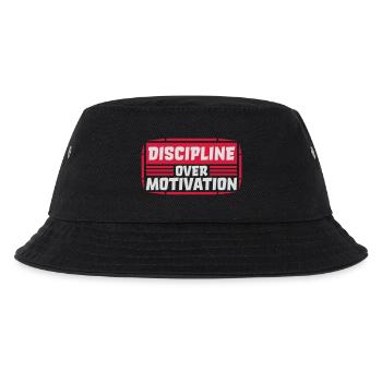 Citation de discipline sur la motivation - Bob Enfant - noir - Devant