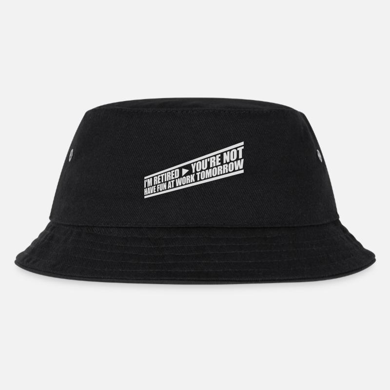 have fun at work - Kids’ Bucket Hat - black