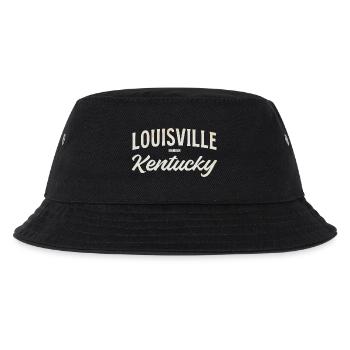 Lettrage vintage de Louisville, Kentucky - Bob Enfant - noir - Devant