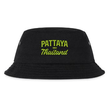 Pattaya Thailand LimeScript - Kinder Bucket Hat - Schwarz - Vorne