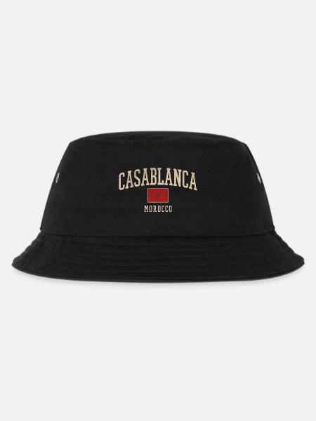 Emblème de Casablanca Maroc - Bob Enfant - noir