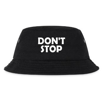 Dont stop - Kids’ Bucket Hat - black - Front