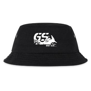 Biker Motorradfahrer Geschenk Boxermotor - Kinder Bucket Hat - Schwarz - Vorne