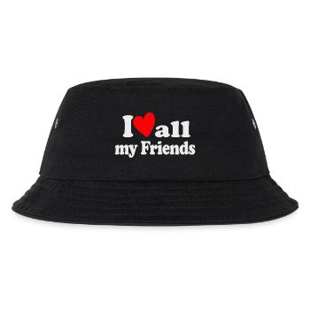 J’aime tous mes amis - Bob Enfant - noir - Devant
