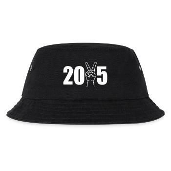 2025 - Kinder Bucket Hat - Schwarz - Vorne
