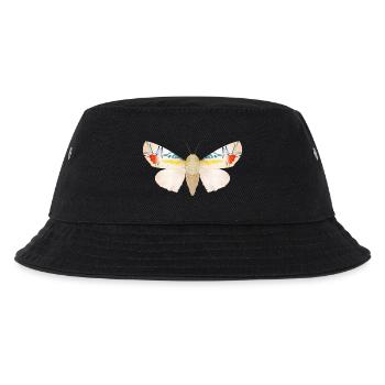 Baorisa hieroglyphica rare butterfly - Kids’ Bucket Hat - black - Front