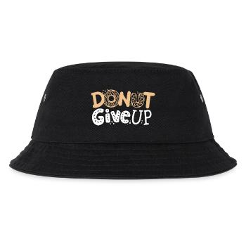 Donut Motivations-Donut - Kinder Bucket Hat - Schwarz - Vorne