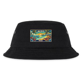 Design de palmier de plage Jalisco Mexico - Bob Enfant - noir - Devant