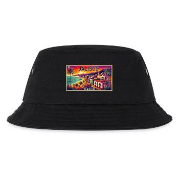 Design de palmier de plage Jalisco Mexico - Bob Enfant - noir - Devant