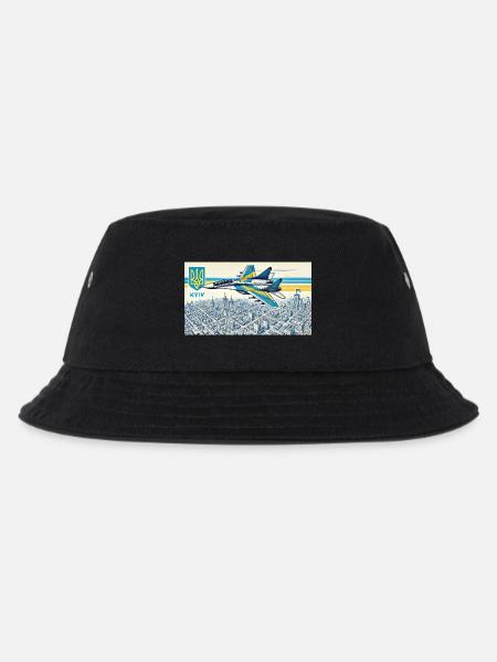 Der Geist von Kiew - Kinder Bucket Hat - Schwarz