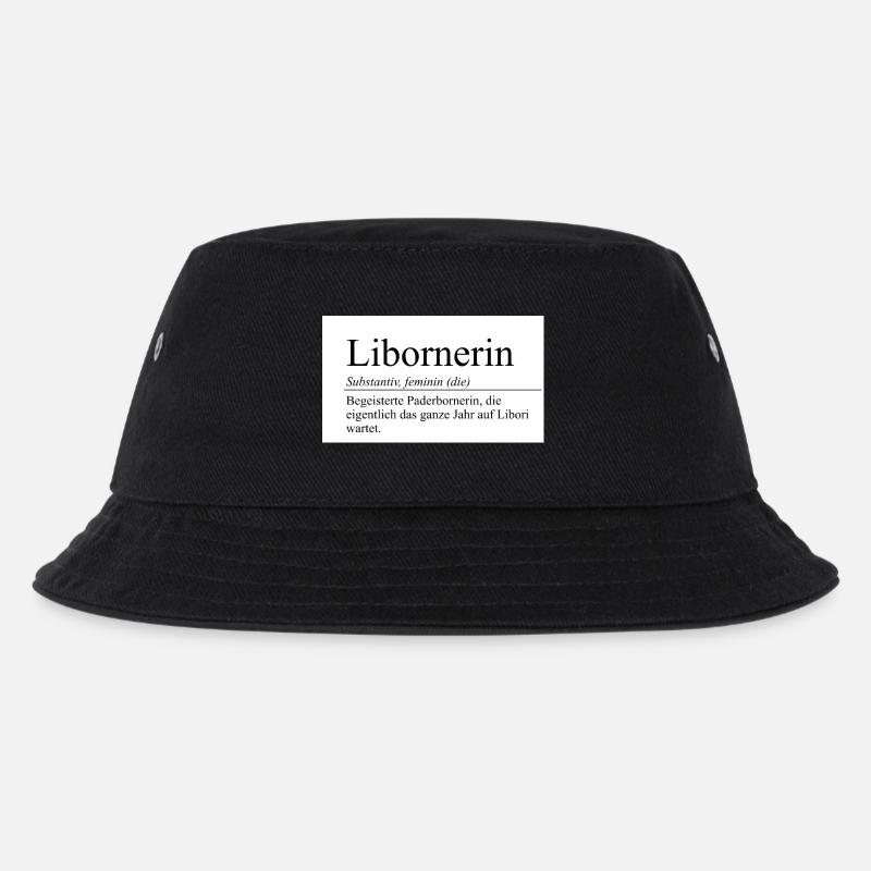 libornerin - Kinder Bucket Hat - Schwarz