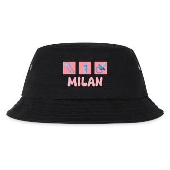 Pacifier Milan - Kids’ Bucket Hat - black - Front