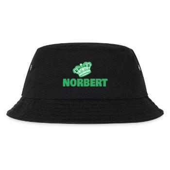 Vorname Norbert - Kinder Bucket Hat - Schwarz - Vorne
