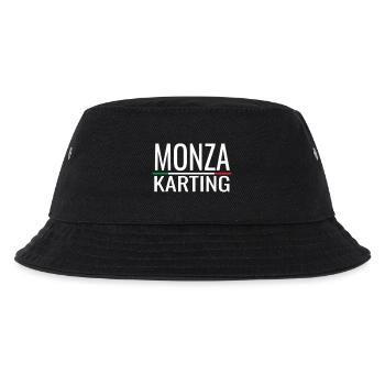 Monza Kart Gokart Gokart Rennbahn Go-Kart - Kinder Bucket Hat - Schwarz - Vorne