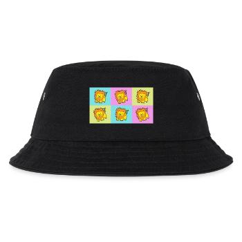 Leon Kinder - Kinder Bucket Hat - Schwarz - Vorne
