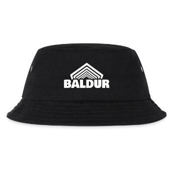 Vorname Baldur - Kinder Bucket Hat - Schwarz - Vorne